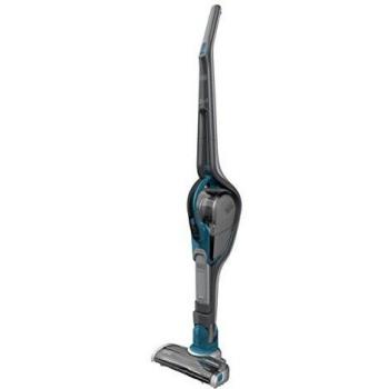 BLACK+DECKER SVJ520BFS-GB 2 in 1 Cordless Vac with Smart tech, Plastic, 25 W, Grey/Blue
