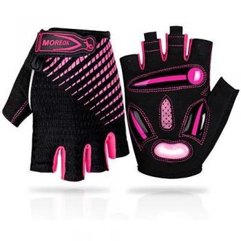 Gants de Vélo LUROON Été Demi Doigt avec Gel
