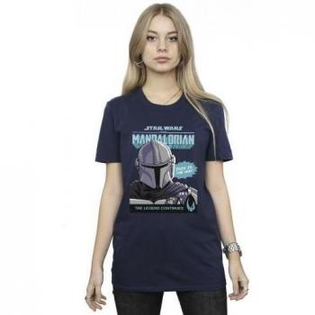Camiseta Cotton Boyfriend Mandalorian