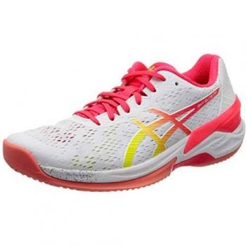 ASICS Women’s 1052A024-100 8 UK Volleyball Sneakers (White)