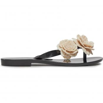 Melissa Harmonic Springtime Zehentrenner (Schwarz)