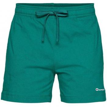 Pantalones Cortos Deportivos Champion Mujer Verde/Azul