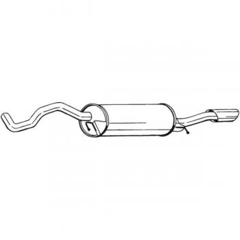 BOSAL 282-175 Sistema de Escape Traseiro