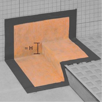 Schluter Inside Corner Waterproofing 1-3/32