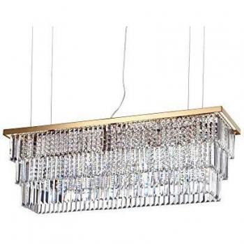 IDEAL LUX LIGHTING Martinez 8 Light Ceiling Pendant Gold