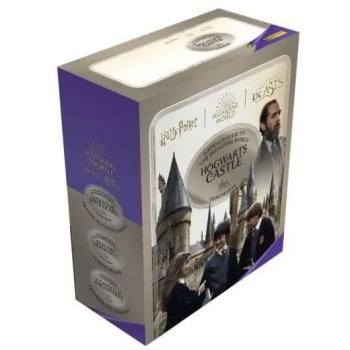 Sachets 24 de la collection d'autocollants Harry Potter Hogwarts Panini Château