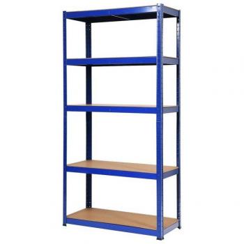 Costway Schwerlastregal, 5 Ebenen, 180x90x40cm