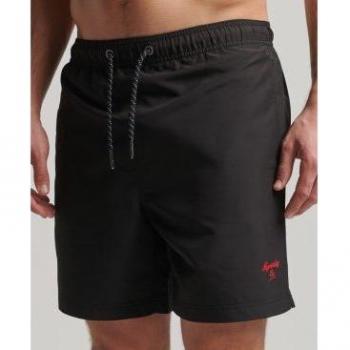 Superdry Vintage Polo Schwimmshorts Herren Schwarz S