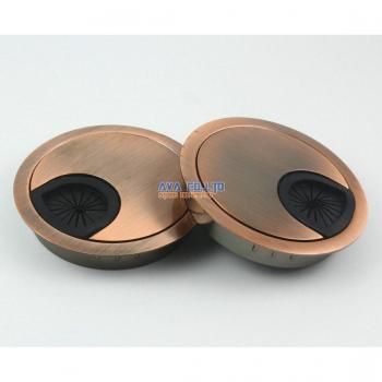 Antique Copper 60mm Desk Cable Management Grommet