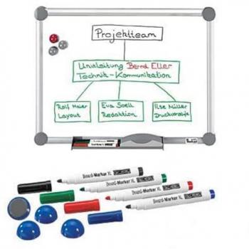 MAULpro 200 x 100 cm Whiteboard mit Gratis-Set