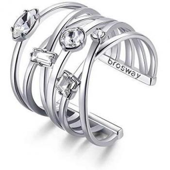 Anello Brosway Affinity con cristalli