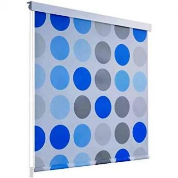 VidaXL Duschrollo 80x240 cm Kreismuster