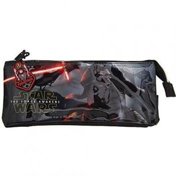 Triple Pencil Case for Star Wars Episode 7 by SAFTA – Multi‑Colour