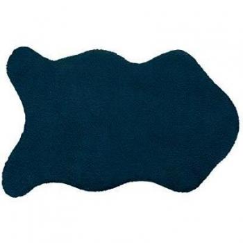 Tappeto da forno blu 60 x 90 cm in poliestere