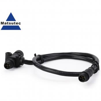 Matsutec Marine Grade NMEA 2000 T-Connector Tee Cable with Fuse for Lowrance