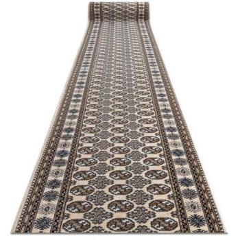 RUGSX Premium Wool Nain Runner 80cm × 150cm in Beige/Blue