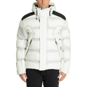 Emporio Armani EA7 Men's Winter Jacket, White, Size: M