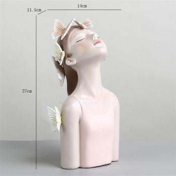 Estatua Moderna de Resina para Dormitorio de Niñas