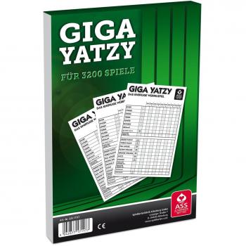 Blocco Yatzy Giga – Gioco di dadi tedesco