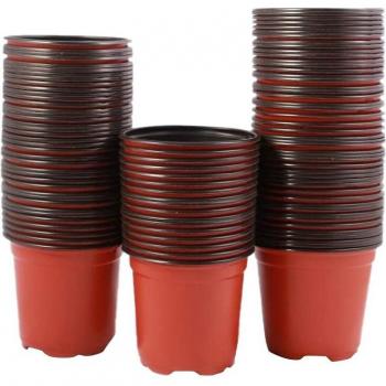 200Pcs 4 inch Plastic Planter Pots