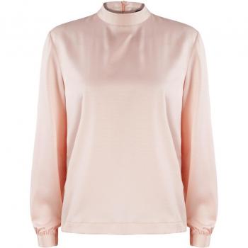HAOYIHUI Streetwear Pleated Top in Pink