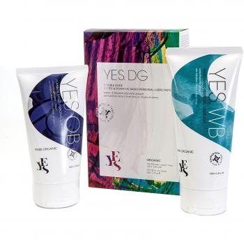 YES DG Organic Water and Plant-Oil Based Personal Lubricant, 80ml