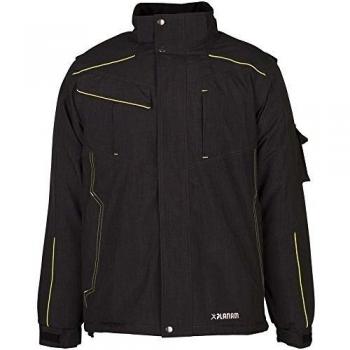 Planam Jacke Winter Neon Größe S grau/grün