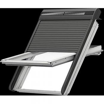 VELUX Solar-Rollladen SSL 0000S Aluminium anthrazit