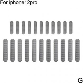 Auricular universal con malla de protección y 12 pegatinas para iPhone 12