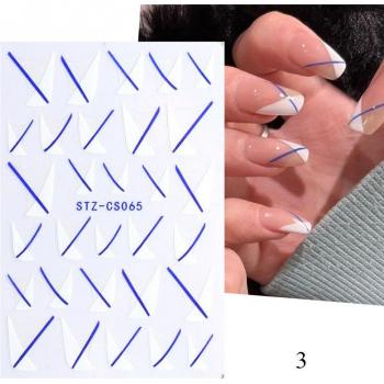 Calcomanías arte de uñas