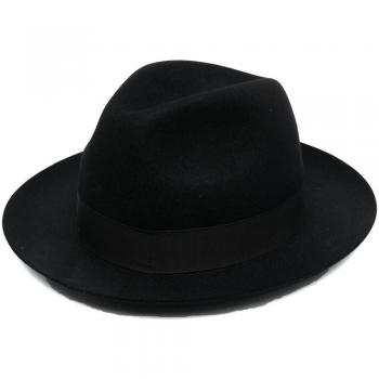 Borsalino Luxe Gold Trim Top Hat