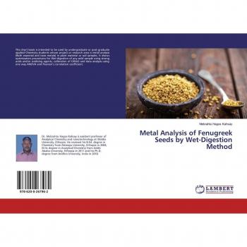 Metal Analysis of Fenugreek Seeds by Wet-Digestion Method