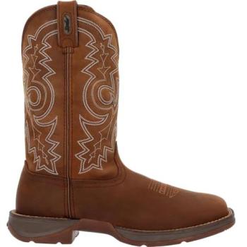 Rebel by Durango Pull‑On Western Boot – Brown