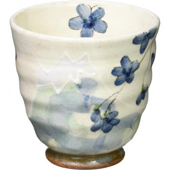 Blauwe Fujizakura Arita Ware Poeder Set van Vier Higashihara – Grote Tasse