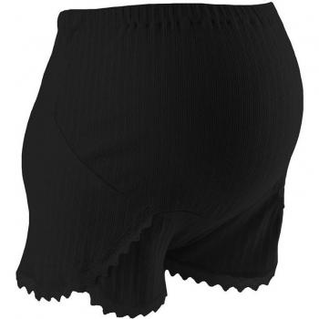 Mid-Thigh Maternity Lace Shorts