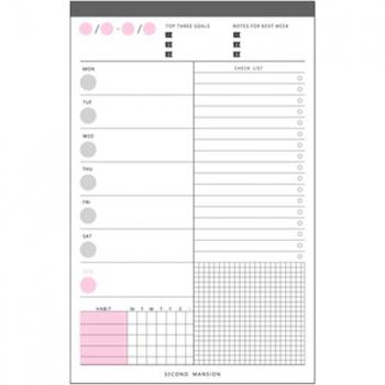 60-Sheet Tearable Schedule Planner