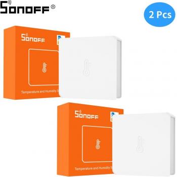 Sonoff Sensor SNZB-02 de Temperatura y Humedad ZigBee