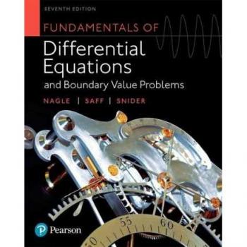 Pearson Fundamentals of Differential Equations and Boundary Value Problems