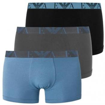 3-stuks Heren boxershorts Emporio Armani, Trunk, Bold Monogram