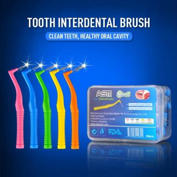 Cuidado Oro-Dental 7 Formas – Caja con 20 Cepillos Interdentales
