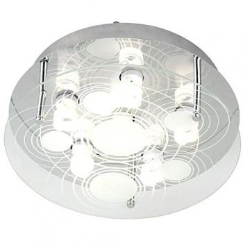 Glas Deckenlampe 6 Flammig GU10