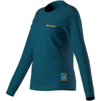La Sportiva Womens Climbing On The Moon T-Shirt Turkis/Yellow