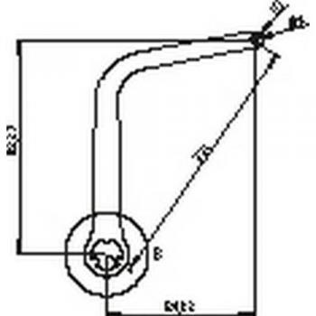 FAAC Coppia Bracci Nd5 per Automazione N1D Marrone RAL 8017