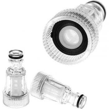 Set de 2 Conectores Rápidos con Filtro para Grifo de Lavadora
