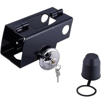 LockShield Trailer Protector – 9x20x10 cm, Black