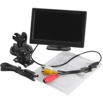 5 Zoll TFT LCD Rückfahrkamera Monitor mit 2 Ständern