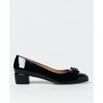 Premium Black Patent Vara Heel