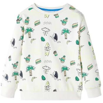Kinder-Sweatshirt Ecru 92