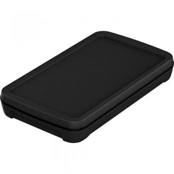 BOP 520-9005, Caja de protección, 130x75x17.5 mm, ABS Negro, IP65