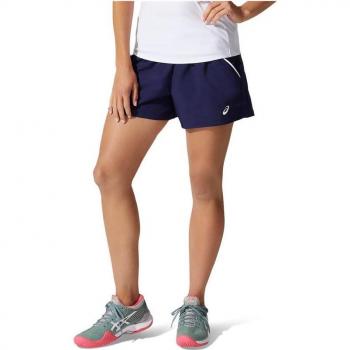 Asics Court Mujer Short – Modelo Azul Oscuro y Ligero